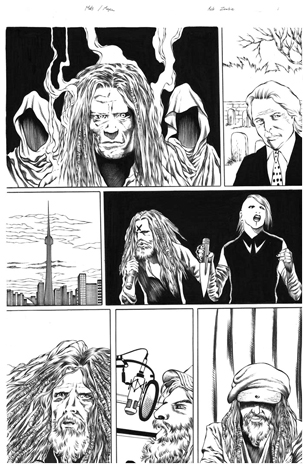 Rob Zombie Comic Book Interior Page